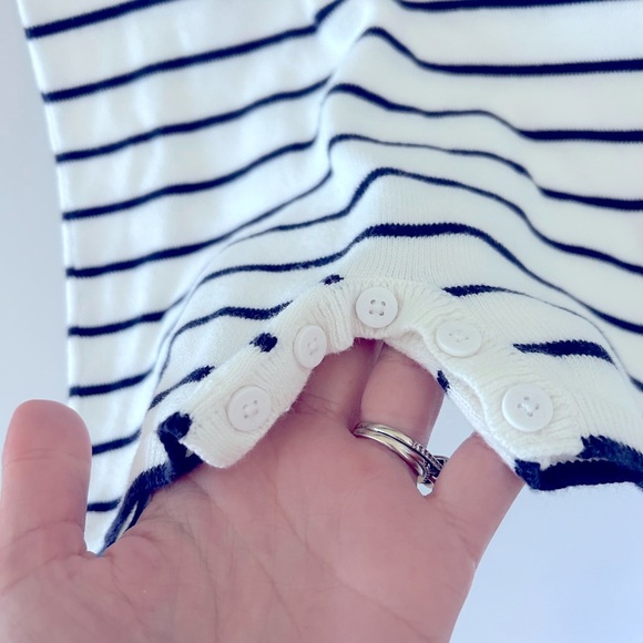 Janie and Jack Nautical Striped Kids One Piece 12-18 months - Picture 4 of 4